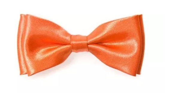 Dunpillo Detský motýlik mini - odtiene oranžovej