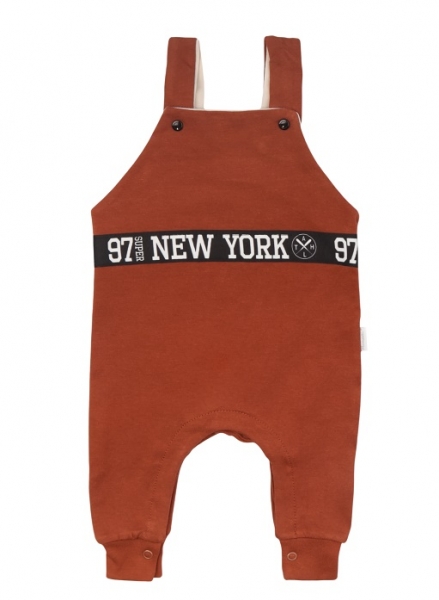 Mamatti Detské laclové nohavice Baby Fox - hnědé-#Velikost koj. oblečení;62 (2-3m)