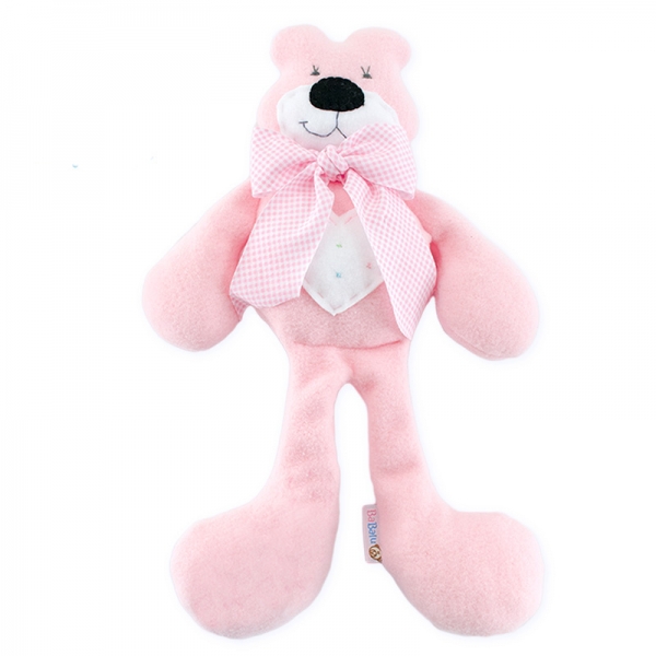 BaBalu Hand Made Plyšový medveď Bary, ružový