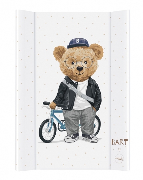 Ceba Baby prebaľovacia podložka Comfort Fluffy Puffy Bart - tvrdá, 50 x 70 cm