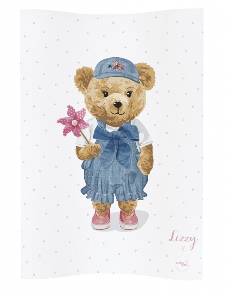 Ceba Baby Prebaľovacia podložka COSY Fluffy Puffy Lizzy - mäkká, 48 x 70 cm