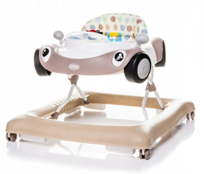 Chodítko pre bábätko Cars - hnedé