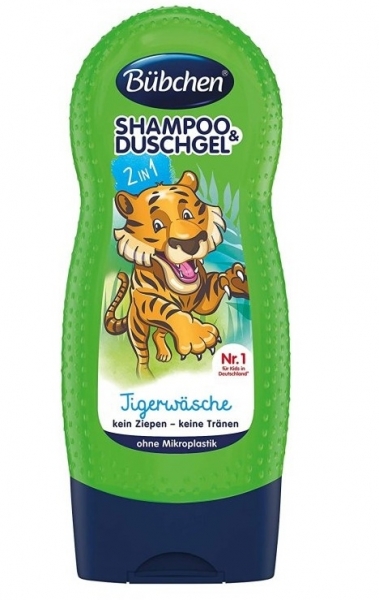 Bübchen detský šampón a sprchový gél Tiger - 230ml