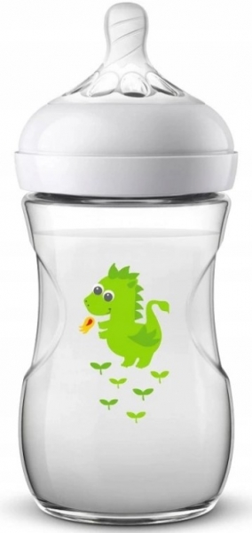 Dojčenská fľaša Natural Avent, Soptík, 260 ml (OBJEM: 260 ML, AVENT)