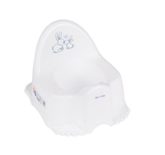 Tega Baby Nočník s melódiou Eco Bunny - biely