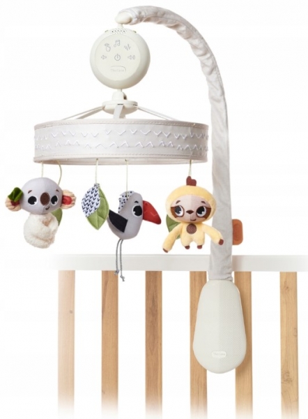TINY LOVE Kolotoč s melódiou - Koala Boho Chic, smotanový