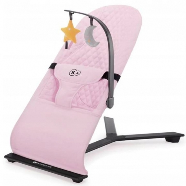 Kinderkraft Hojdacie lehátko Mimi, ružové (VEK: 0 M+, FARBA: RůžOVá, ROZMER: 82 X 19 X 40 CM)