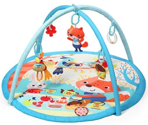 Vzdelávacia edukačná hracia podložka BabyOno - Forest Tea Party