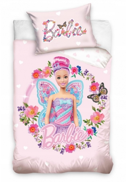 Bavlnené detské obliečky Carbotex - Barbie, 135x100 cm-#Velikost povlečení;135x100 (ROZMER: 135X100)