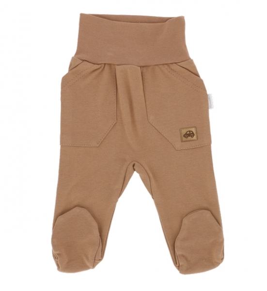 Dojčenské polodupačky Mamatti, Bear, hnědé, veľ. 80-#Velikost koj. oblečení;80 (9-12m)