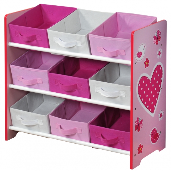 Kesper Organizér na hračky ružový