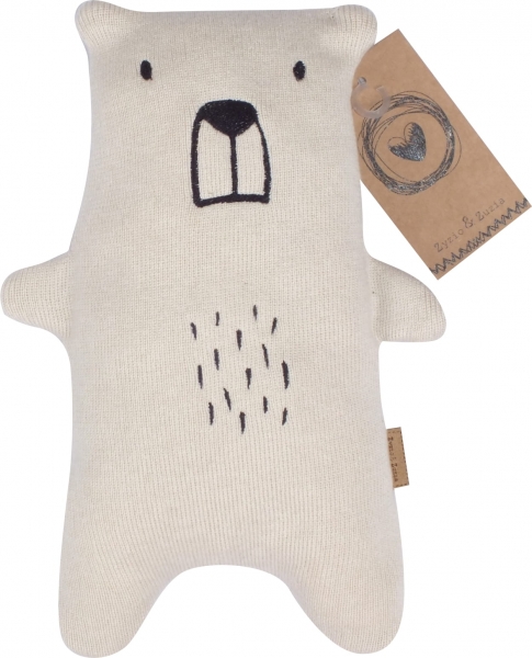 Maznáčik, hračka pre bábätká Z&Z Midi Bear 36 cm, béžový