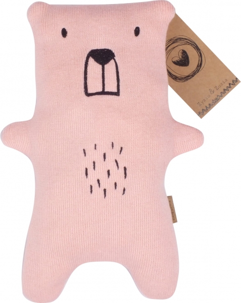 Maznáčik, hračka pre bábätká Z&Z Midi Bear 36 cm, ružový