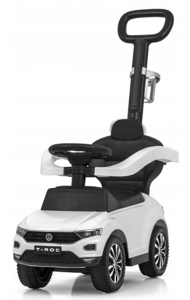 Jazdítko, odrážadlo, odrážadlo Euro Baby, Volkswagen T-ROC - biele (VEK: 12-36 M, N-01, FARBA: BIELA)