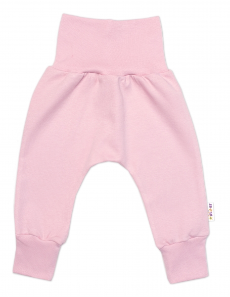 Tepláčiky - Baggy, bavlna Space Bear, Baby Nellys - púdrové, veľ. 74-#Velikost koj. oblečení;74 (6-9m) ()