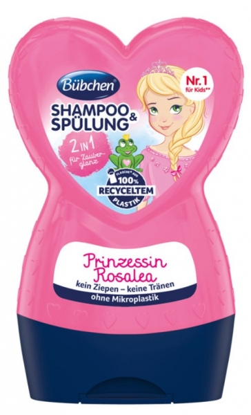 Detský šampón a kondicionér 2v1 Bübchen Rosalea - 230ml