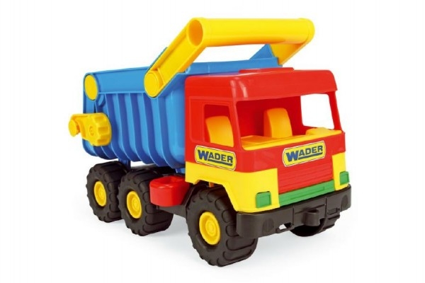 Auto middle Truck sklápač plast 38cm 2 farby Wader