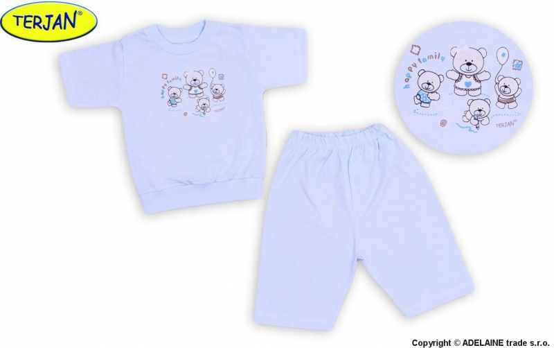 Detské pyžamko Terjan - sv. modré