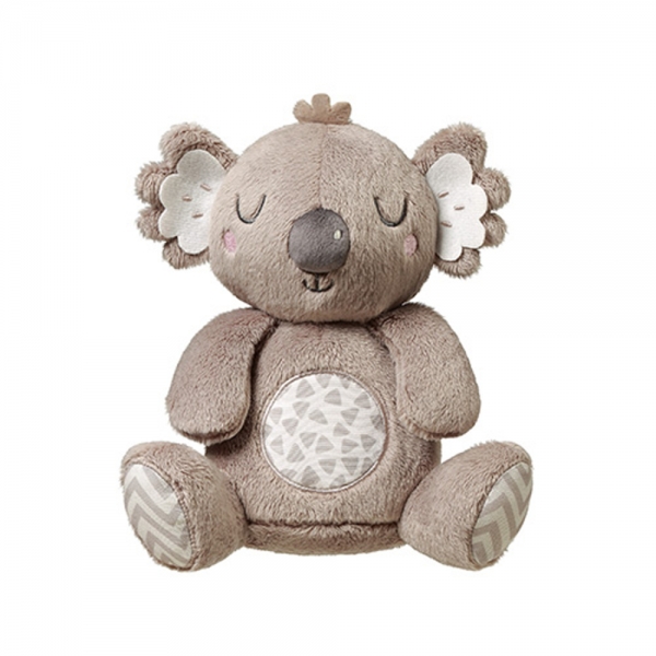 Plyšová hračka s hrkálkou Koala Coco, sivá