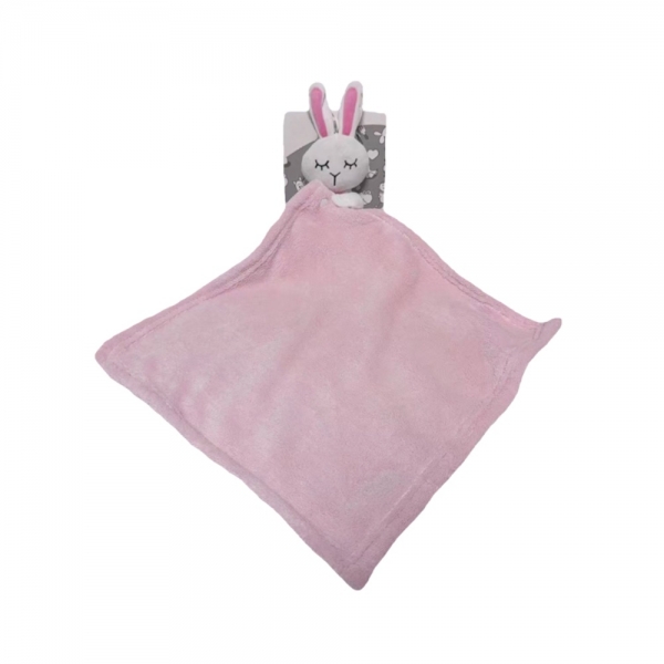 Baby Uterák s hračkou Bunny, 35x35cm
