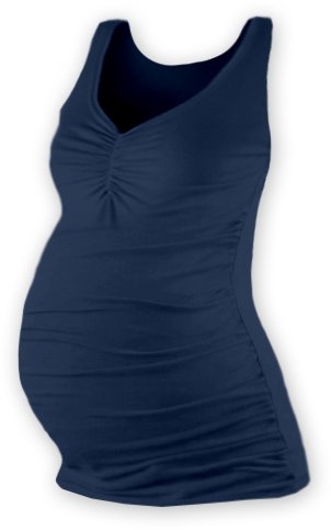 Tehotenský topík JOLANA - jeans