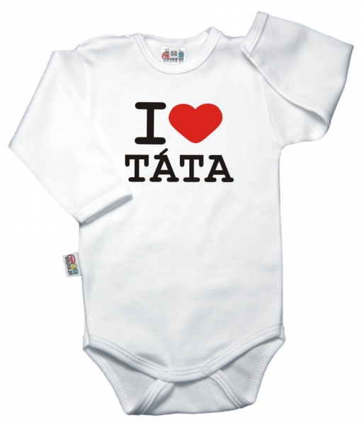 DEJNA Body dl. rukáv Kolekcia I Love Tata, veľ. 80