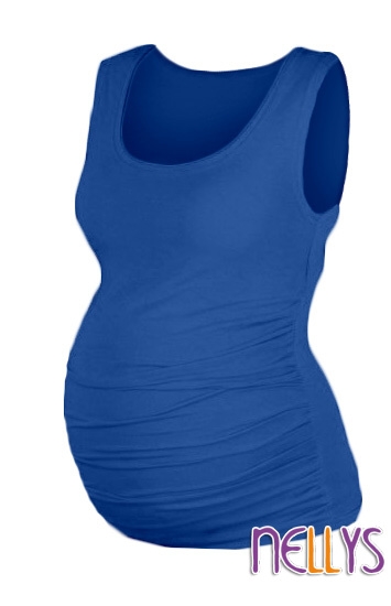 Tehotenský top DANA  - modrá