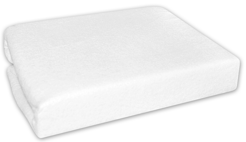Nepremokavé prestieradlo 120x60cm, Baby Nellys, biele