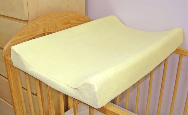 Baby Nellys Froté poťah na prebaľovaciu podložku, 70x50cm  - krém