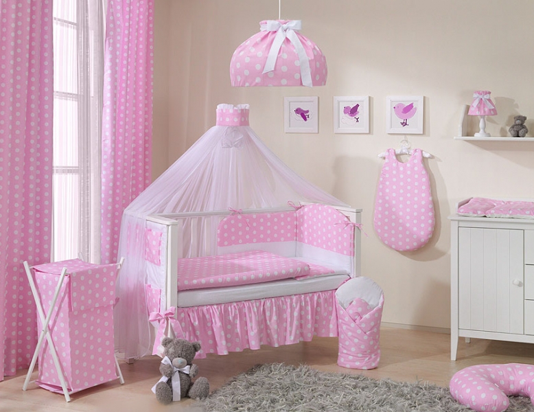 Mamo Tato Luster do detskej izbičky - Bubble retro - ružové