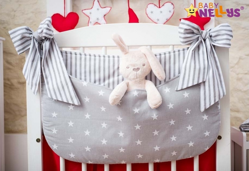 Baby Nellys Vreckár nielen na hračky Stars be Love - č. 10