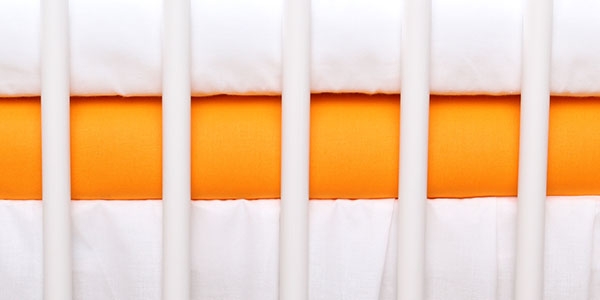 Baby Nellys Jersey plachta oranžová  120x60