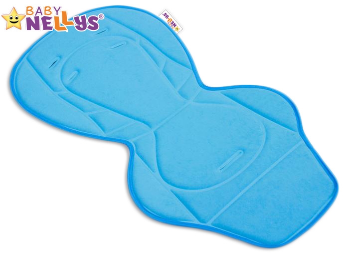Vložka do kočíka Baby Nellys ® - modrá / tyrkys