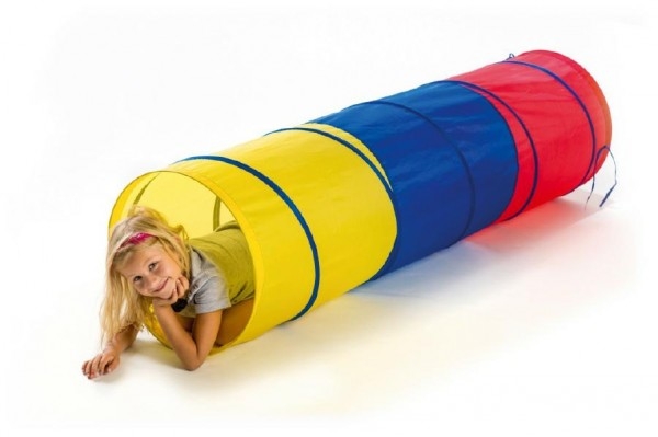 Teddies Tunel k stanu 47x180cm samorozkládací polyester/kov (1 KS)