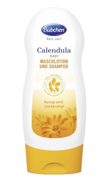 Calendula umývaci a sprchovací krém s nechtíkom BÜBCHEN