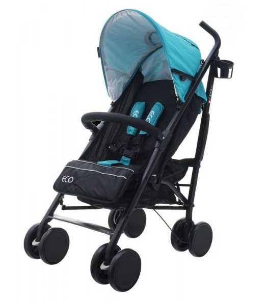 Euro Baby Športový kočík Eco Swiss design - blue, K19