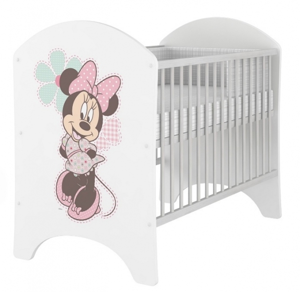BabyBoo Detská postieľka detská Minnie - 120x60 cm