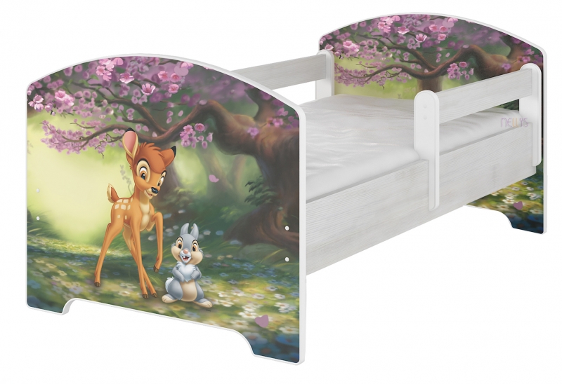 BabyBoo Detská posteľ Disney - BAMBI, 140x70 cm