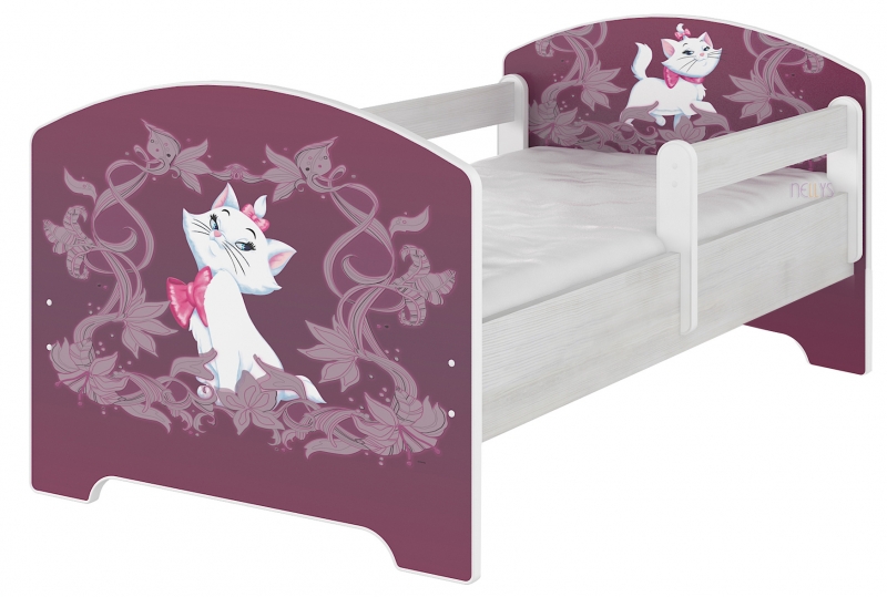 BabyBoo Detská posteľ Disney - MARIE, 140x70 cm