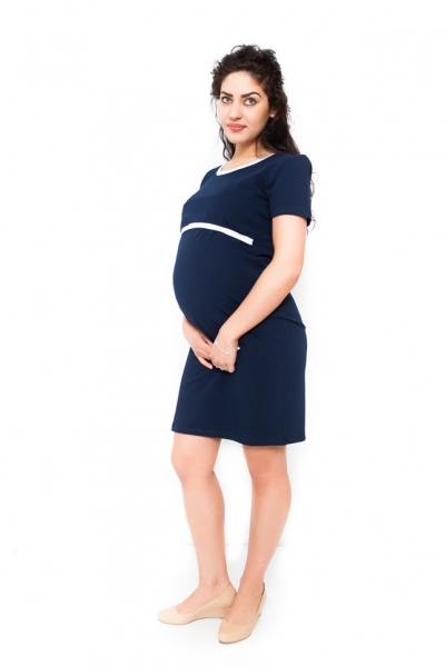 Tehotenské šaty vhodné aj na dojčenie Aldona