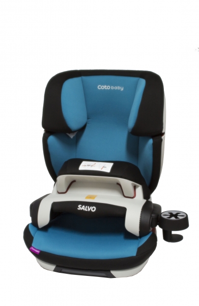 Coto Baby Autosedačka Salvo Isofix - skupina 9-36 kg - tyrkys (SALVO, FARBA: TYRKYS  9-36 KG)