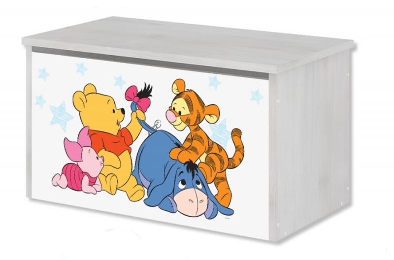 BabyBoo Box na hračky, truhla Disney - Medvedík PÚ Baby, D19