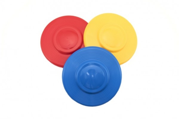 Teddies Lietajúci tanier plast priemer 23cm asst 3 farby 12m +
