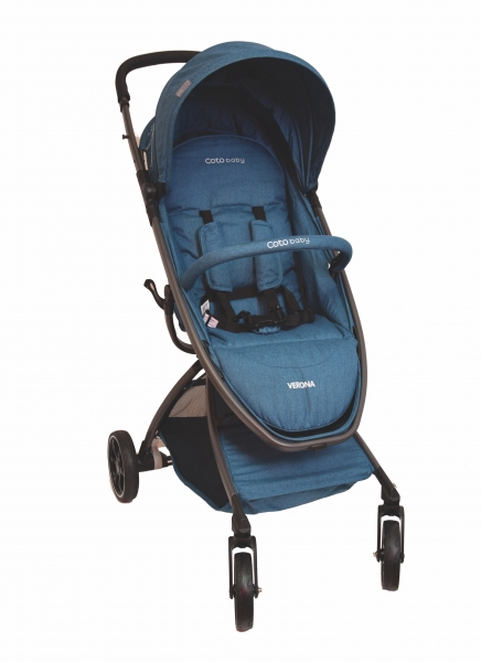 Coto Baby Kočík Verona Comfort Line -  Turquoise Linen