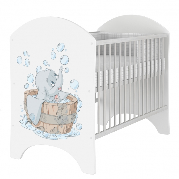 BabyBoo Detská postieľka Disney Baby Dumbo - 120x60 cm
