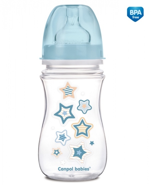 Antikoliková fľaštička Newborn Canpol Babies - hvezdička