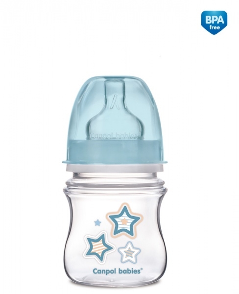 Antikoliková fľaštička Newborn Canpol Babies - hvezdička