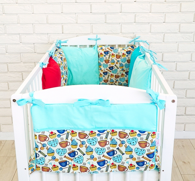 Vreckár nielen na hračky Baby Nellys ®  BE LOVE RETRO - č. 09