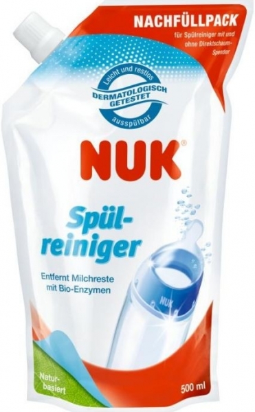 NUK Umývací prostriedok na fľaše a cumlíky - náhradná náplň