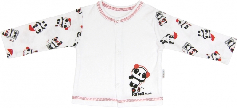Kojencká bavlnená košieľka Panda, roz. 80